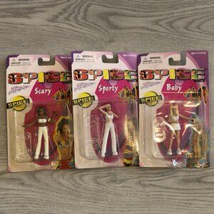 1998 Spice Girls Official Toymax 5" Figure Set Scary Sporty Baby MOC Rare